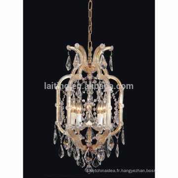 Petite taille usage domestique maria theresa lustre 5 lampes cristal-80018